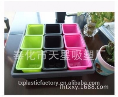 flower pots wholesale factory supply plastic succulent seeds nursery pots