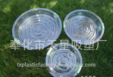 All sizes wholesale clear plastic plant saucers